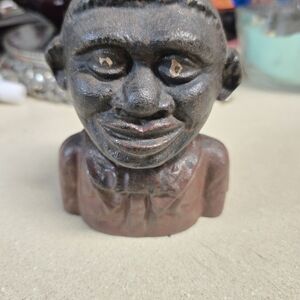 Handcrafted Brown and Black Sculpture